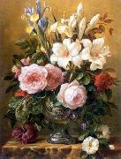 unknow artist Floral, beautiful classical still life of flowers.125 USA oil painting artist